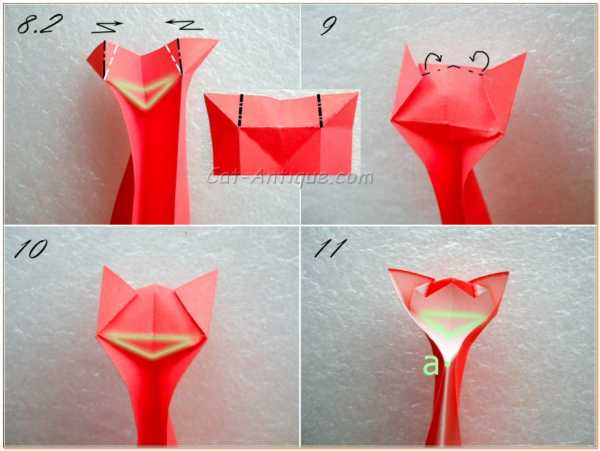 Как сделать оригами кошку из бумаги — пошаговые мастер-классы для начинающих с фото примерами